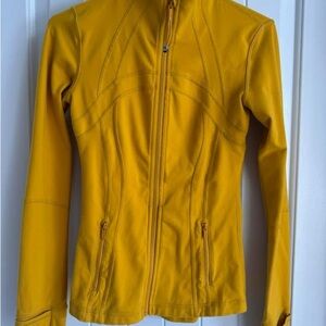 lululemon athletica Mustard Yellow define Jacket